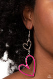 Paparazzi Jewelry Pristine Pizzazz - Pink Earrings - Pure Elegance by Kym