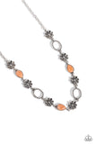 Paparazzi Jewelry Casablanca Chic - Orange Necklace - Pure Elegance by Kym