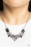Paparazzi Jewelry Prima Donna Dazzle - Silver Necklace - Pure Elegance by Kym