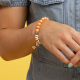 Paparazzi Jewelry Bold Butterfly - Orange Bracelet - Pure Elegance by Kym
