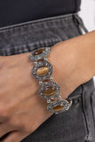 Paparazzi Jewelry Vintage Vault - Brown Bracelet - Pure Elegance by Kym