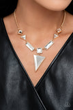 Paparazzi Jewelry Fetchingly Fierce - Gold Necklace - Pure Elegance by Kym