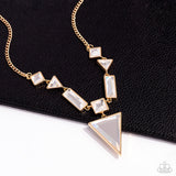 Paparazzi Jewelry Fetchingly Fierce - Gold Necklace - Pure Elegance by Kym