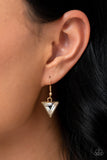 Paparazzi Jewelry Fetchingly Fierce - Gold Necklace - Pure Elegance by Kym