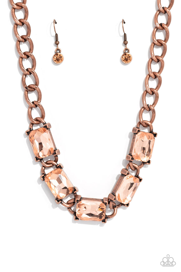 Paparazzi Jewelry Radiating Review - Copper Necklace - Pure Elegance by Kym