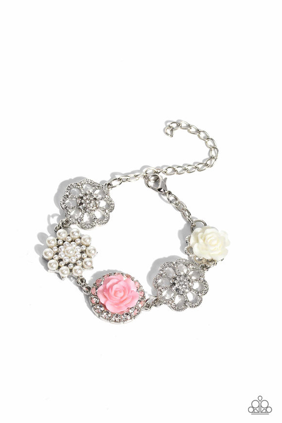 Paparazzi Jewelry Tea Party Theme - Pink Bracelet - Pure Elegance by Kym