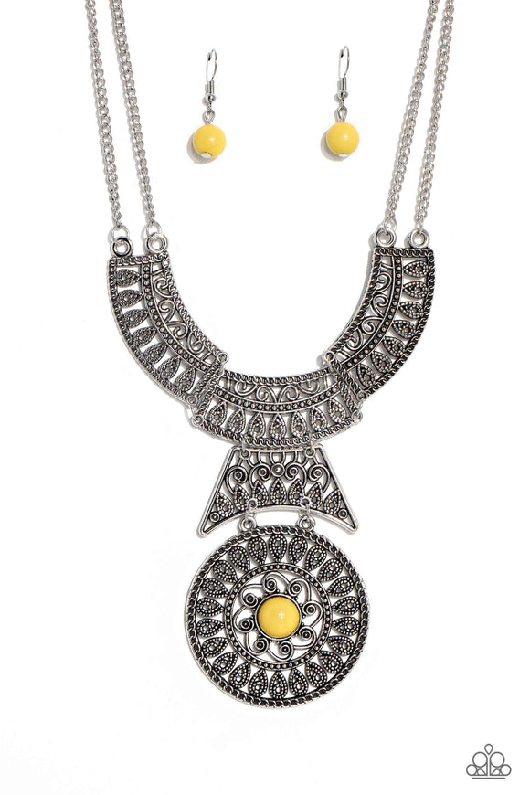 Fetching Filigree - Yellow - Pure Elegance by Kym