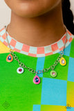 Paparazzi Jewelry Colorblock Craze - Multi Necklace - Pure Elegance by Kym