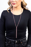 Paparazzi Jewelry Jazz STRANDS - Pink Necklace - Pure Elegance by Kym
