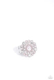 Paparazzi Jewelry Gatsby Gait - Pink Ring - Pure Elegance by Kym