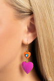Paparazzi Jewelry Flirting with Fashion - Gold Earrings - Pure Elegance by Kym
