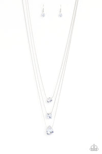 Paparazzi Jewelry Lustrous Layers - White Necklace - Pure Elegance by Kym