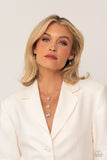 Paparazzi Jewelry Lustrous Layers - White Necklace - Pure Elegance by Kym