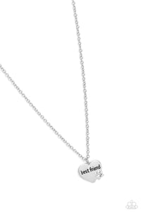 Paparazzi Jewelry Man's Best Friend - Silver Necklace - Pure Elegance by Kym