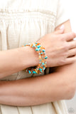Paparazzi Jewelry Stacking Stones - Orange Bracelet - Pure Elegance by Kym