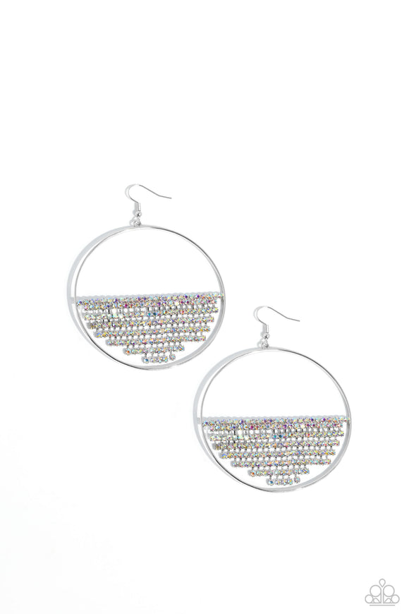 Paparazzi Jewelry Fierce Fringe - Multi Earrings - Pure Elegance by Kym