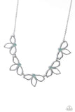 Paparazzi Jewelry Petal Pageantry - Blue Necklace - Pure Elegance by Kym