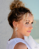 Paparazzi Jewelry A Few Of My Favorite WINGS - White Earrings - Pure Elegance by Kym
