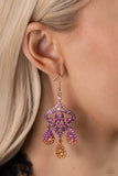 Paparazzi Jewelry Chandelier Command - Multi Earrings - Pure Elegance by Kym