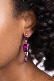 Paparazzi Jewelry Elite Ensemble - Pink Earrings - Pure Elegance by Kym