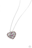 Paparazzi Jewelry Flirting Ferris Wheel - Pink Necklace - Pure Elegance by Kym
