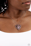 Paparazzi Jewelry Flirting Ferris Wheel - Pink Necklace - Pure Elegance by Kym