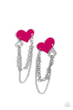 Paparazzi Jewelry Altered Affection - Pink Earrings - Pure Elegance by Kym