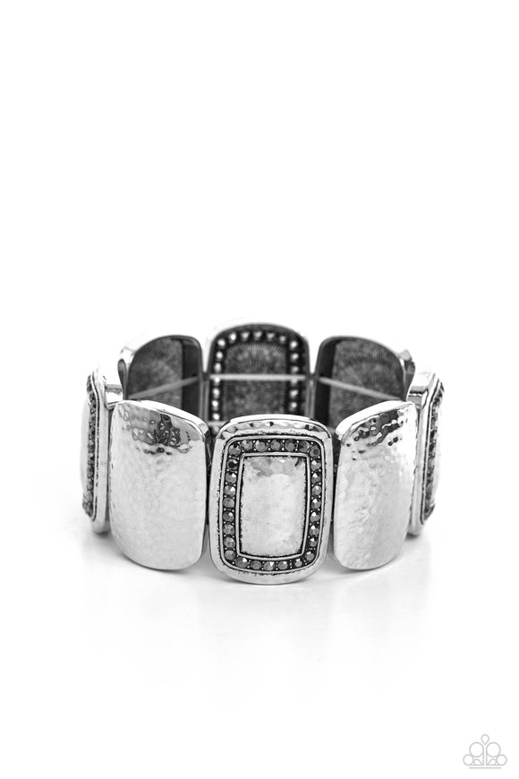 Paparazzi Jewelry Refined Radiance - Silver Bracelet - Pure Elegance by Kym