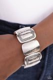 Paparazzi Jewelry Refined Radiance - Silver Bracelet - Pure Elegance by Kym