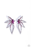 Paparazzi Jewelry Twinkling Tulip - Pink Earrings (LOP) - Pure Elegance by Kym