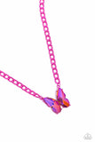 Paparazzi Jewelry Fascinating Flyer - Pink Necklace - Pure Elegance by Kym