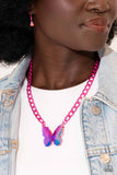 Paparazzi Jewelry Fascinating Flyer - Pink Necklace - Pure Elegance by Kym