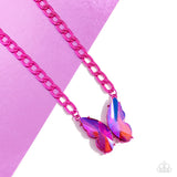 Paparazzi Jewelry Fascinating Flyer - Pink Necklace - Pure Elegance by Kym