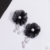Paparazzi Jewelry Dripping In Decadence - Black Earrings - Pure Elegance by Kym
