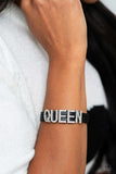 Paparazzi Jewelry Queen of My Life - Black Bracelet - Pure Elegance by Kym