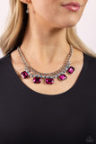Paparazzi Jewelry WEAVING Wonder - Blue Necklace - Pure Elegance by Kym