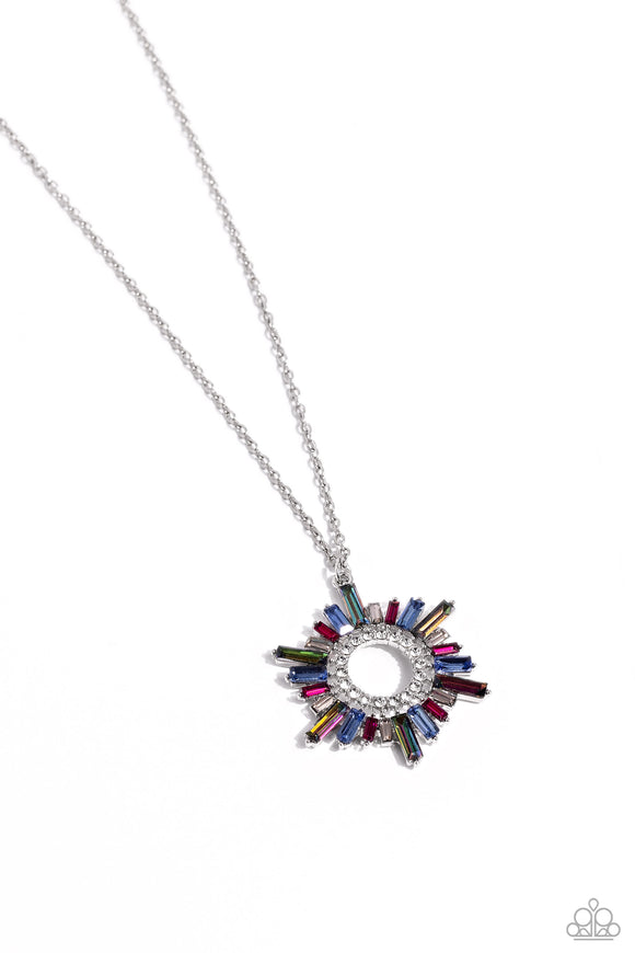 Paparazzi Jewelry Enigmatic Edge - Multi Necklace - Pure Elegance by Kym