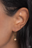 Paparazzi Jewelry Focused Fashion - Brass Necklace - Pure Elegance by Kym