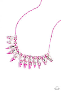 Paparazzi Jewelry Punk Passion - Pink Necklace - Pure Elegance by Kym
