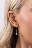Paparazzi Jewelry Courting Cosmopolitan - Gold Necklace - Pure Elegance by Kym