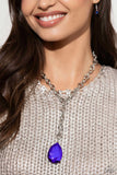 Paparazzi Jewelry Benevolent Bling - Purple Necklace - Pure Elegance by Kym