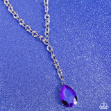 Paparazzi Jewelry Benevolent Bling - Purple Necklace - Pure Elegance by Kym