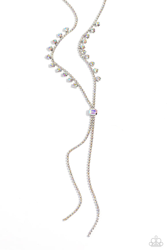 Paparazzi Jewelry Synchronized SHIMMER - Multi Necklace - Pure Elegance by Kym