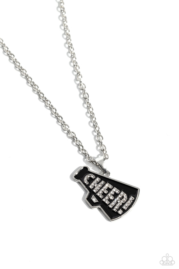 Paparazzi Jewelry Cheer Champion - Black Necklace - Pure Elegance by Kym