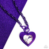 Paparazzi Jewelry Modern Matchup - Purple Necklace - Pure Elegance by Kym