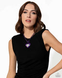 Paparazzi Jewelry Modern Matchup - Purple Necklace - Pure Elegance by Kym