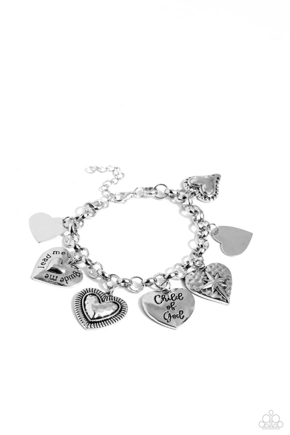 Paparazzi Jewelry Child of God - Silver Bracelet - Pure Elegance by Kym