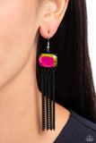 Paparazzi Jewelry Dreaming Of TASSELS - Black Earrings - Pure Elegance by Kym