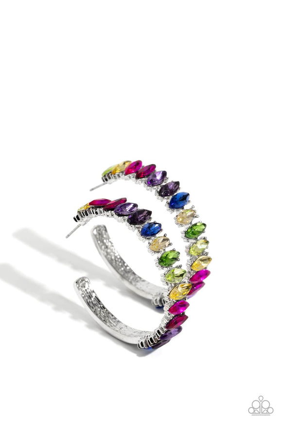 Paparazzi Jewelry Rainbow Range - Multi Earrings - Pure Elegance by Kym