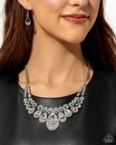 Paparazzi Jewelry Infinite Idol - White Necklace - Pure Elegance by Kym